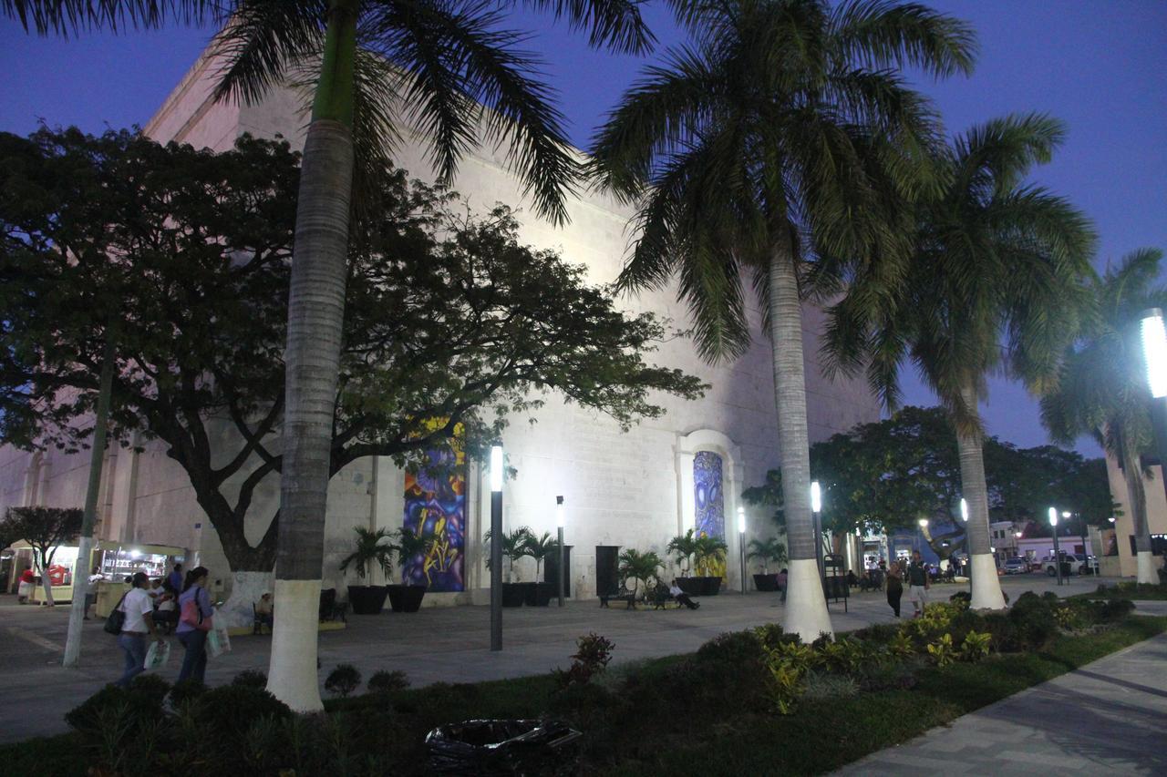 Hotel Del Parque Ciudad del Carmen Ngoại thất bức ảnh